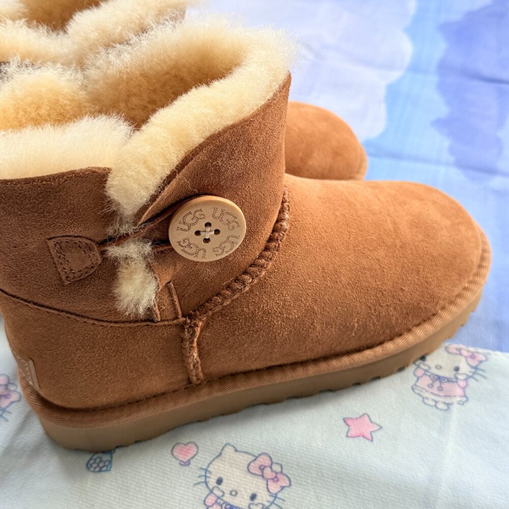 UGG Women's Mini Bailey Button Bling Winter Boot - Picture 6 of 7